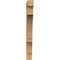 Ekena Millwork Balboa Block Smooth Bracket, Western Red Cedar, 3 1/2"W x 24"D x 36"H BKT04X24X36BOA05SWR - alternate 3
